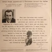 LP - John Gregory And His Orchestra - David Frost Introduces A Christmas Record For Oxfam