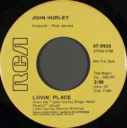 John Hurley - Land Of Milk And Honey