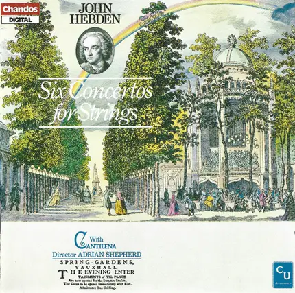 John Hebden - Cantilena , Adrian Shepherd - Six Concertos For Strings