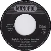 7inch Vinyl Single - John Hendrik - Rudolf, Das Kleine Rentier