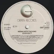 LP - John Hiatt - Riding With The King