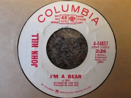 John Hill - I'm A Bear / Love, Love, Love, Love, Love