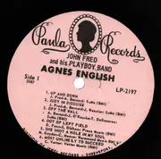 LP - John & His Playboys Fred - Agnes English