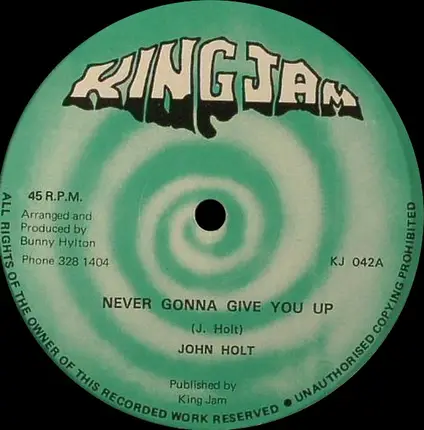 John Holt / Clive Matthews - Never Gonna Give You Up / Going Steady