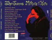 CD - John James - Mothers Of Hope