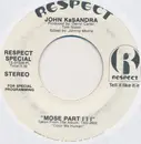 7inch Vinyl Single - John KaSandra - Mose Part III
