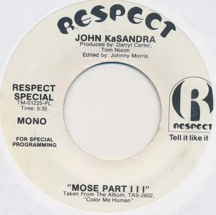 John KaSandra - Mose Part III