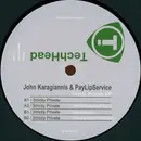 12inch Vinyl Single - John Karagiannis & PayLipService - Strictly Private EP