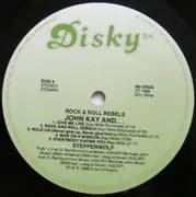 LP - John Kay & Steppenwolf - Rock & Roll Rebels
