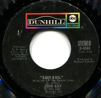 John Kay - Easy Evil