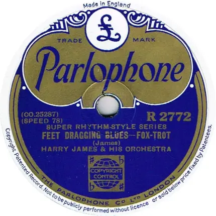 John Kirby And His Orchestra / Harry James And His Orchestra - Front And Center / Feet Dragging Blues