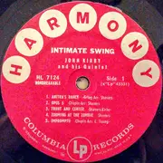 LP - John Kirby And His Quintet - Intimate Swing