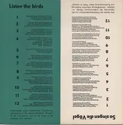 7inch Vinyl Single - John Kirby - Listen The Birds 9 = So Singen Die Vögel 9