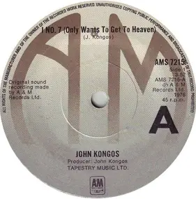 John Kongos - I No. 7 (Only Wants To Get To Heaven)