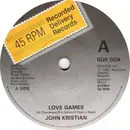7inch Vinyl Single - John Kristian - Love Games / Cadillac