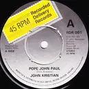 7inch Vinyl Single - John Kristian - Pope John Paul