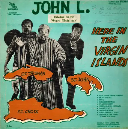 John L. Nichols - Here In The Virgin Islands