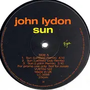 12inch Vinyl Single - John Lydon - Sun