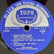 10'' - John Laurenz With Joe Venuti And His Orchestra - Twilight On The Trail