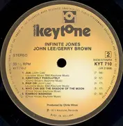 LP - John Lee / Gerry Brown Featuring: Chris Hinze , Gary Bartz & Jasper Van't Hof - Infinite Jones - Gatefold