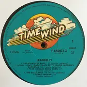 LP-Box - John Lee Hooker / Lightnin' Hopkins / Leadbelly / Memphis Slim - The Blues Legend - Coloured Logo On Labels / hardcover box