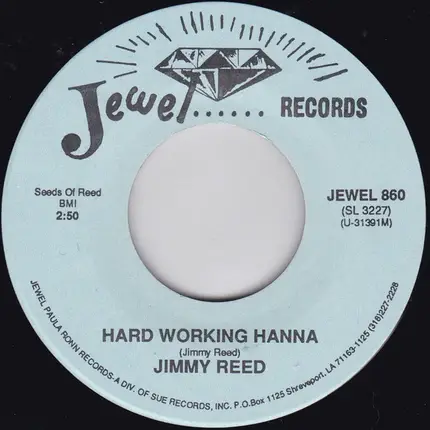 John Lee Hooker / Jimmy Reed - Dazie Mae / Hard Working Hana
