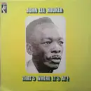 LP - John Lee Hooker - That's Where It's At !