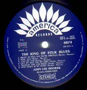 LP - John Lee Hooker - The King Of Folk Blues