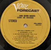 LP - John Lee Hooker - ... And Seven Nights