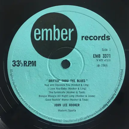 John Lee Hooker - Driftin' Thru The Blues