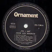 LP - John Lee Hooker - Live + Well
