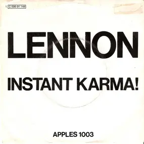 John Lennon - Instant Karma!