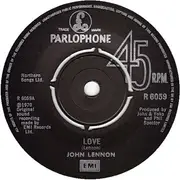 7inch Vinyl Single - John Lennon - Love