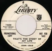 John Leslie - That's The Story Of My Life / Only Forever