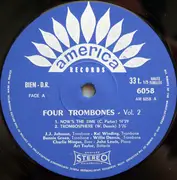 LP - John Lewis - Charles Mingus - J.J. Johnson - Kai Winding - Bennie Green - Willie Dennis - Four Trombones Volume 2