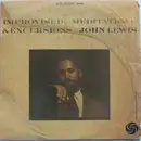 7inch Vinyl Single - John Lewis - Improvised Meditations & Excursions - EP