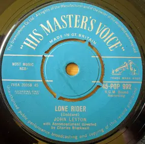 John Leyton - Lone Rider