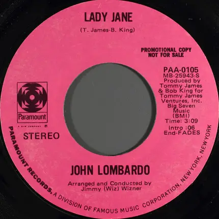 John Lombardo - Sing, Sing, Sing