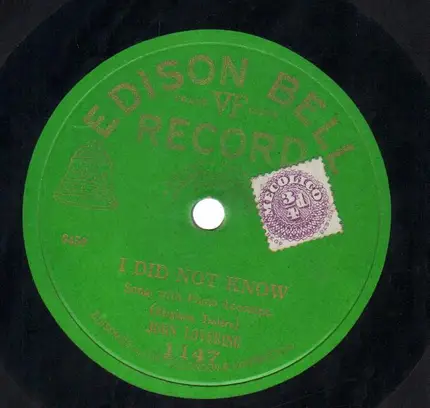 John Lovering - I Did Not Know / A Farewell