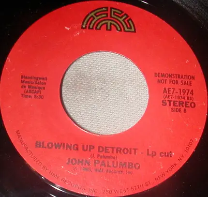 John Palumbo - Blowing Up Detroit