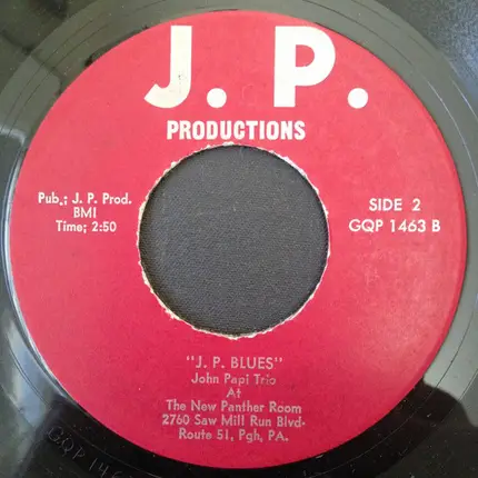 John Papi - Tribute To Wes / J.P. Blues