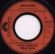 7inch Vinyl Single - John Patrick - Dance With Me