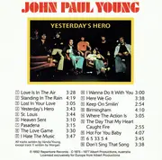 CD - John Paul Young - Yesterday's Hero