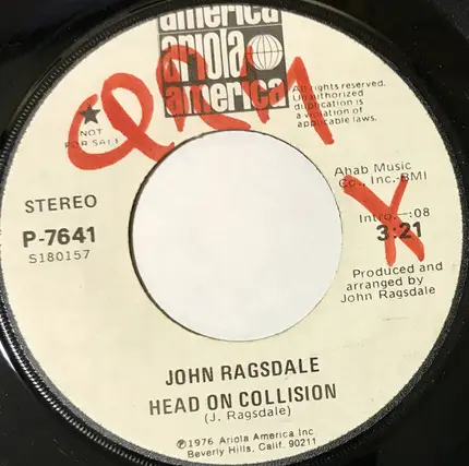 John Ragsdale - Head On Collision
