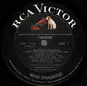 LP - John Raitt - Carousel - Original Cast - Music Theater Of Lincoln Center - Mono