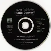 CD - John Robilette , Ludwig van Beethoven , Wolfgang Amadeus Mozart , Camille Saint-Saëns - Piano Concerti