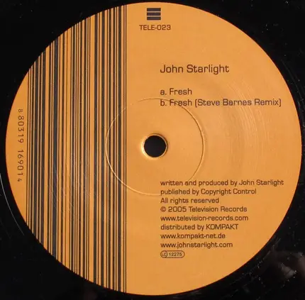 JOHN STARLIGHT - Fresh