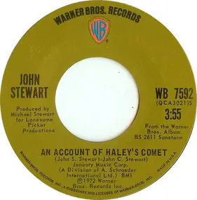 John Stewart - An Account Of Haley's Comet