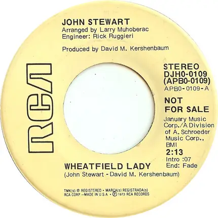 John Stewart - Wheatfield Lady