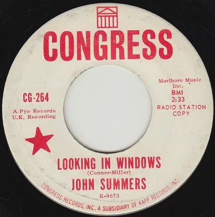 John Summers - Looking In Windows